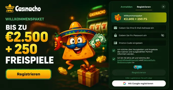 Casinacho Casino Login